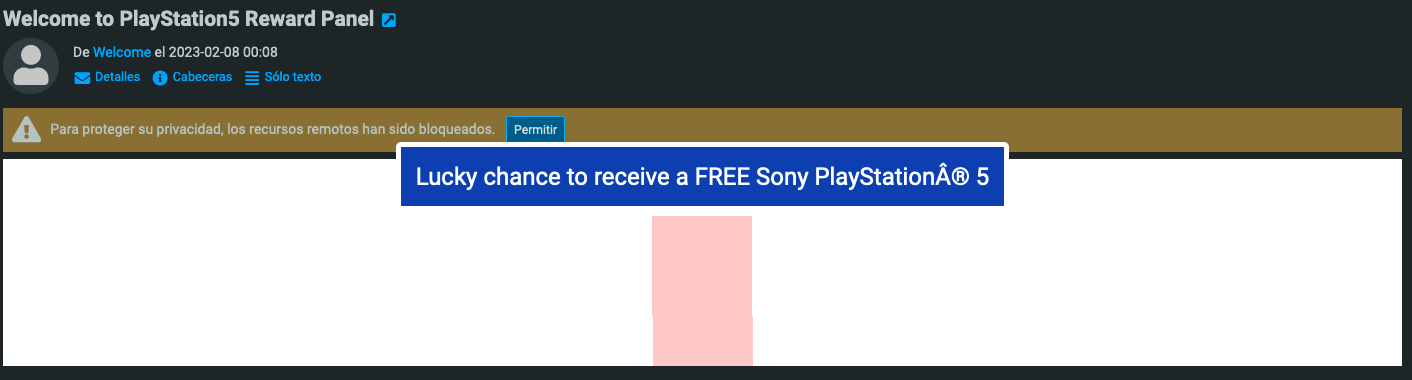spam ps5