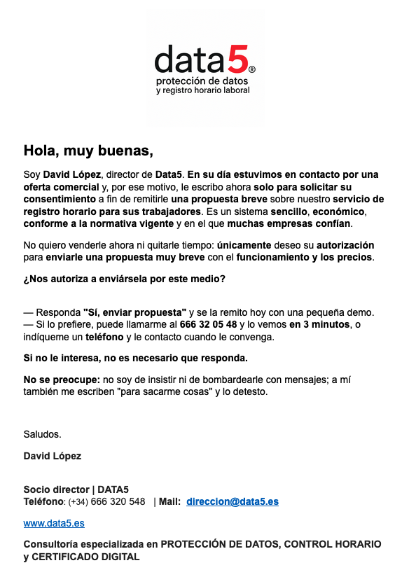 spam data5