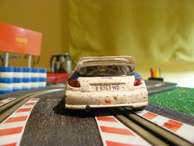peugeot wrc tierra scalextric