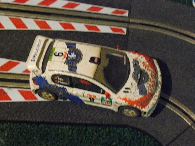 peugeot wrc tierra scalextric