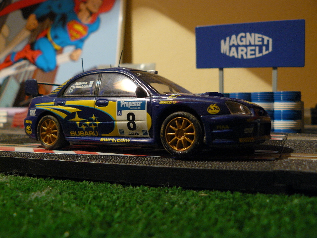 subaru impreza scalextric
