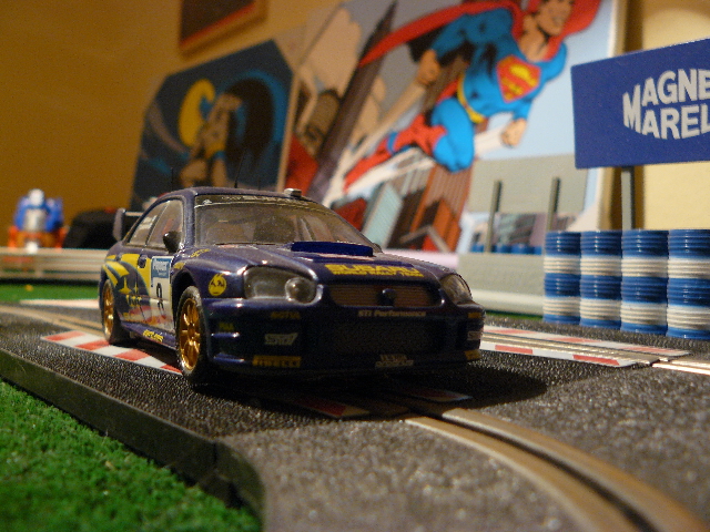 subaru impreza scalextric